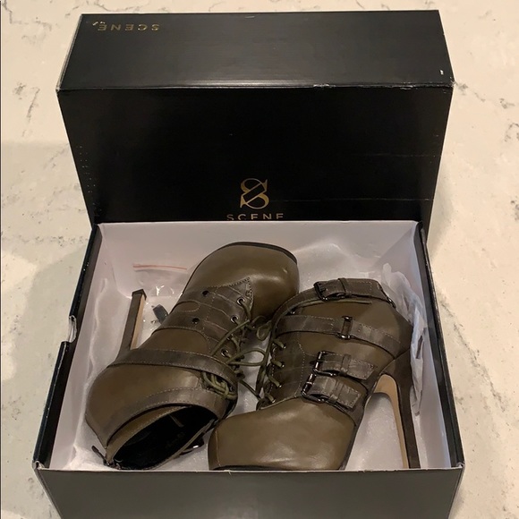 Scene Shoes - Scene Heeled Booties